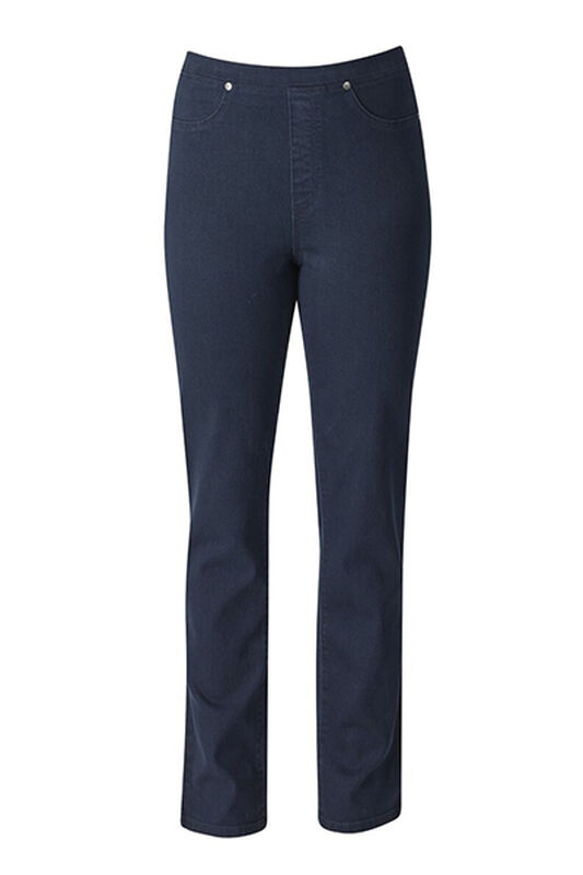 Vassalli Slim Leg Full Length Denim Pull on image number 8